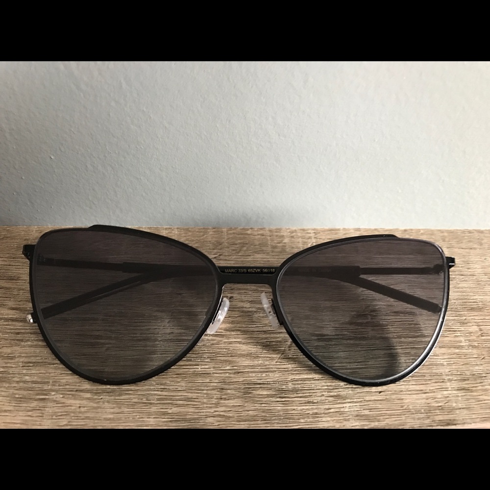 Marc Jacobs Black Cat Eye Sunglasses